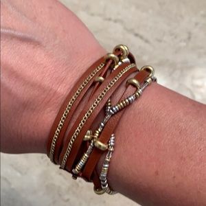 Stella & Dot Maize Wrap Bracelet